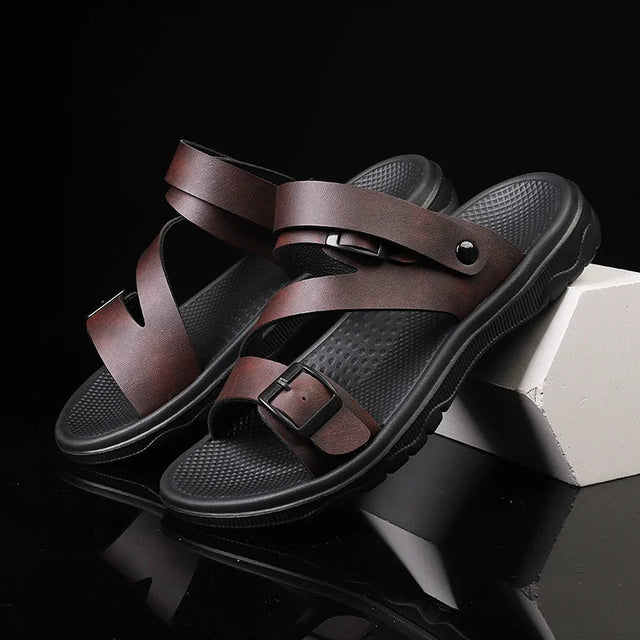 Men’s PU Leather Outdoor Sport Sandals | by Anwer Fancy | Worldwide Shipping