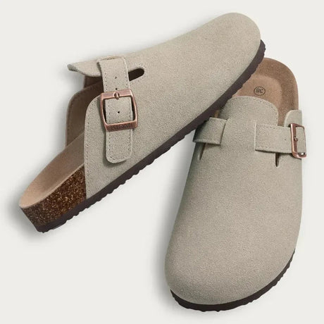Men’s Retro Cork Clogs | Men's Mules & Clogs by Anwer Fancy | Worldwide Shipping