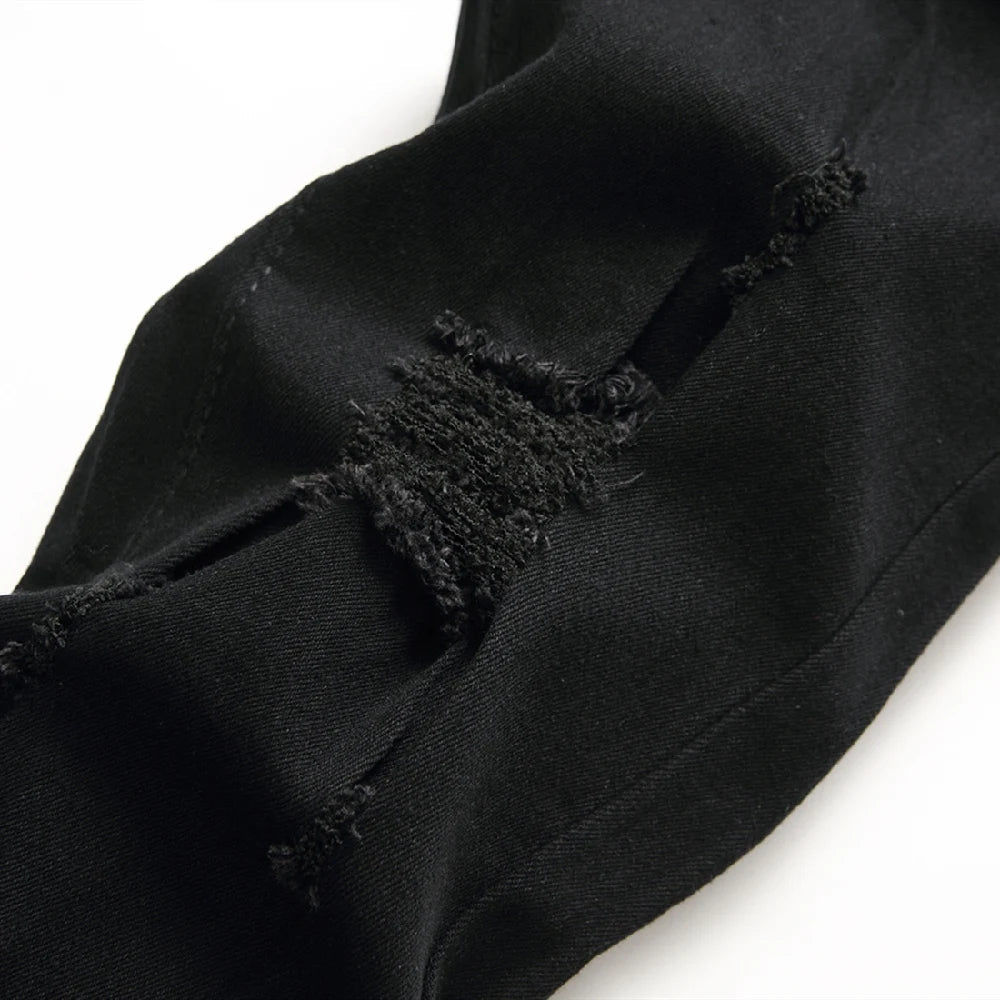 Men’s Ripped Biker Skinny Jeans | Men's Jeans by Anwer Fancy | Worldwide Shipping