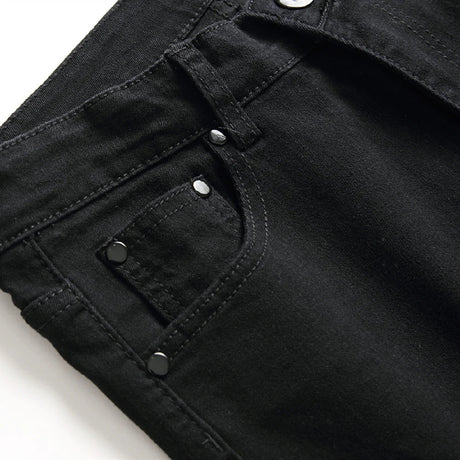 Men’s Ripped Biker Skinny Jeans | Men's Jeans by Anwer Fancy | Worldwide Shipping