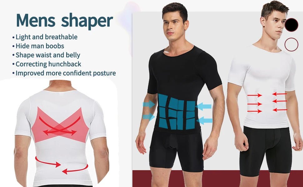 Men’s Seamless Abs Compression Vest | by Anwer Fancy | Worldwide Shipping