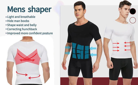 Men’s Seamless Abs Compression Vest | by Anwer Fancy | Worldwide Shipping