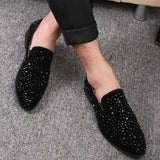 Men’s Sequin Party Dress Loafers | Men's Loafers & Slip - Ons by Anwer Fancy | Worldwide Shipping