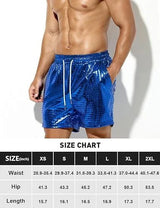 Men’s Shiny Lounge Shorts | Men's Loungewear by Anwer Fancy | Worldwide Shipping