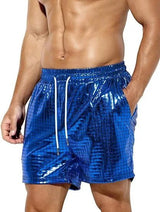 Men’s Shiny Lounge Shorts | Men's Loungewear by Anwer Fancy | Worldwide Shipping