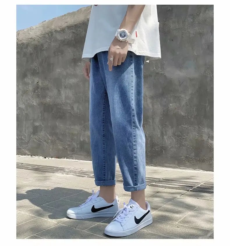 Men’s Simple Straight Denim Jeans | Men's Jeans by Anwer Fancy | Worldwide Shipping