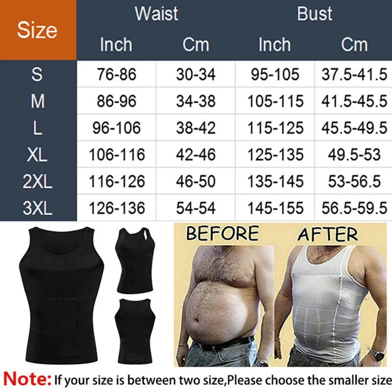 Men’s Slim Waist Corset Shaper Vest | by Anwer Fancy | Worldwide Shipping
