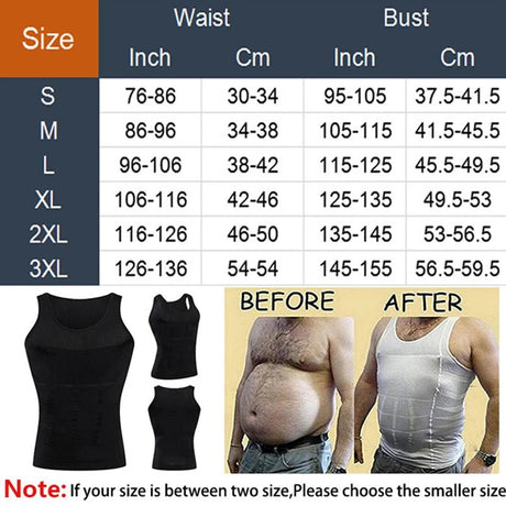 Men’s Slim Waist Corset Shaper Vest | by Anwer Fancy | Worldwide Shipping