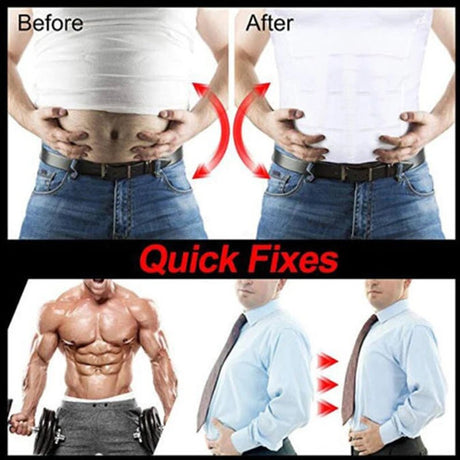 Men’s Slim Waist Corset Shaper Vest | by Anwer Fancy | Worldwide Shipping