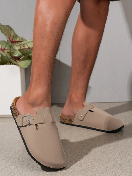 Men’s Solid Color Mules | Men's Mules & Clogs by Anwer Fancy | Worldwide Shipping