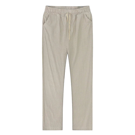 Men’s Solid Linen Trousers | Men's Loungewear by Anwer Fancy | Worldwide Shipping