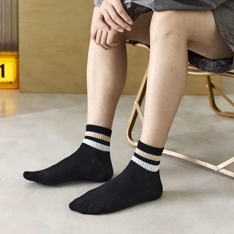 Men’s Striped Low - Cut Casual Socks | Men's Socks & Hosiery by Anwer Fancy | Worldwide Shipping
