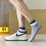 Men’s Striped Low - Cut Casual Socks | Men's Socks & Hosiery by Anwer Fancy | Worldwide Shipping