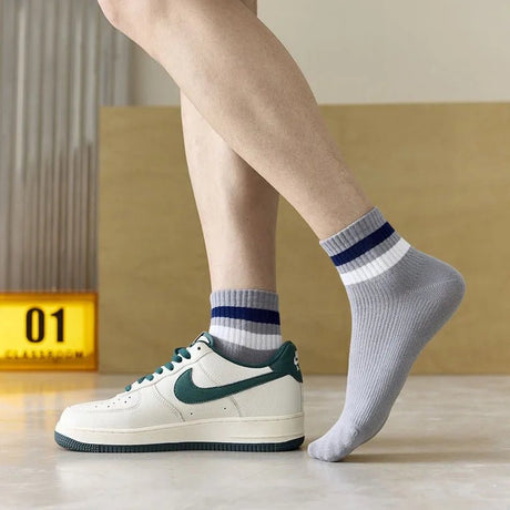Men’s Striped Low - Cut Casual Socks | Men's Socks & Hosiery by Anwer Fancy | Worldwide Shipping