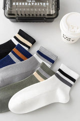 Men’s Striped Low - Cut Casual Socks | Men's Socks & Hosiery by Anwer Fancy | Worldwide Shipping