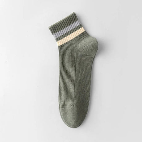 Men’s Striped Low - Cut Casual Socks | Men's Socks & Hosiery by Anwer Fancy | Worldwide Shipping