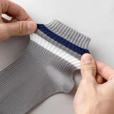 Men’s Striped Low - Cut Casual Socks | Men's Socks & Hosiery by Anwer Fancy | Worldwide Shipping