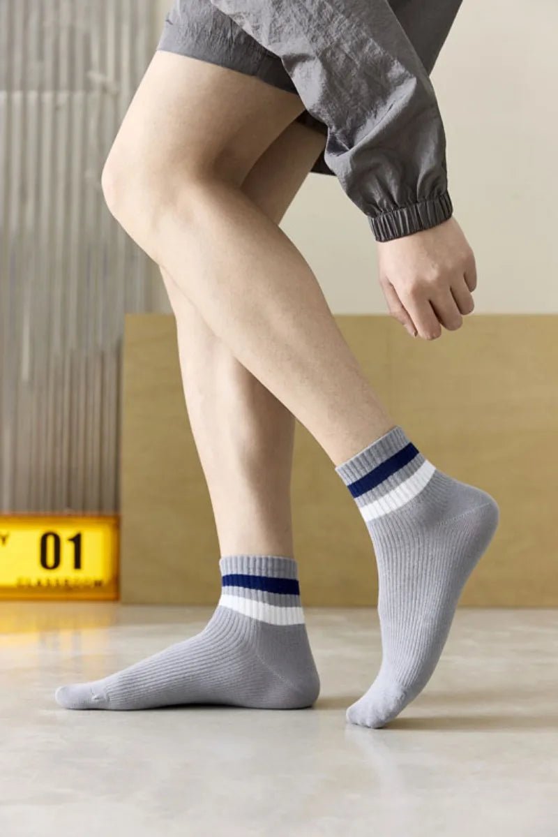 Men’s Striped Low - Cut Casual Socks | Men's Socks & Hosiery by Anwer Fancy | Worldwide Shipping