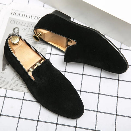 Men’s Suede Driving Mules | Men's Mules & Clogs by Anwer Fancy | Worldwide Shipping