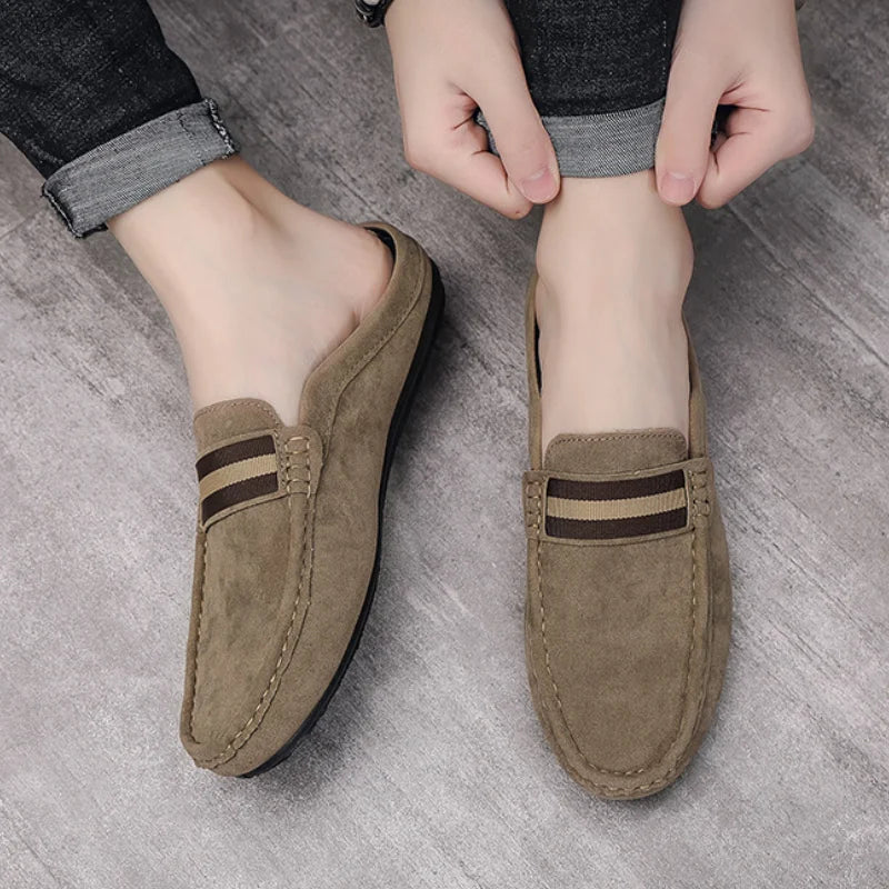 Men’s Suede Slip - On Mules | Men's Mules & Clogs by Anwer Fancy | Worldwide Shipping