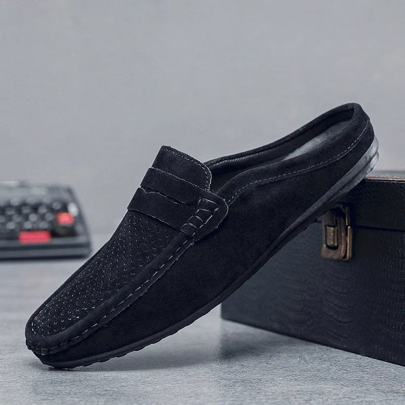 Men’s Suede Slip - On Mules | Men's Mules & Clogs by Anwer Fancy | Worldwide Shipping