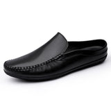 Men’s Summer Leather Mules | Men's Mules & Clogs by Anwer Fancy | Worldwide Shipping