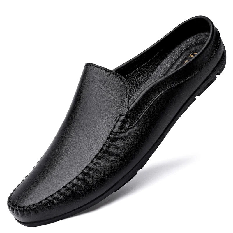 Men’s Summer Leather Mules | Men's Mules & Clogs by Anwer Fancy | Worldwide Shipping