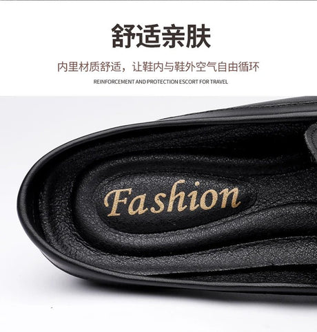 Men’s Summer Leather Mules | Men's Mules & Clogs by Anwer Fancy | Worldwide Shipping