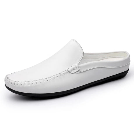 Men’s Summer Leather Mules | Men's Mules & Clogs by Anwer Fancy | Worldwide Shipping