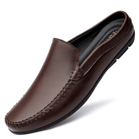 Men’s Summer Leather Mules | Men's Mules & Clogs by Anwer Fancy | Worldwide Shipping