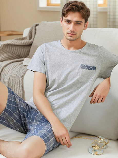 Men’s Summer Pajama Set | Men's Loungewear by Anwer Fancy | Worldwide Shipping