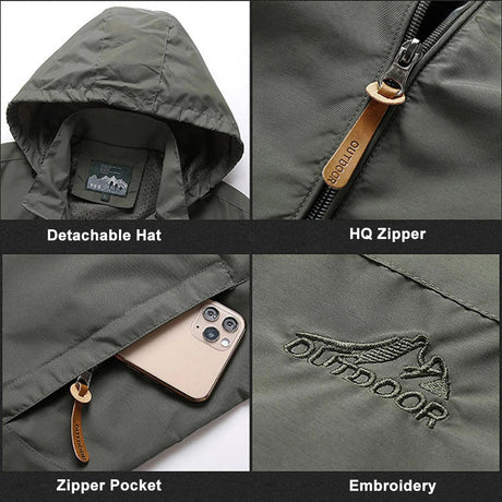 Men’s Tactical Waterproof Jacket | Men's Jackets &Coats by Anwer Fancy | Worldwide Shipping
