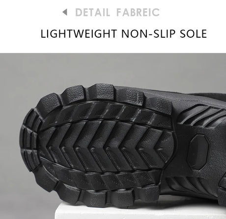 Men’s Thick Sole Winter Ankle Boots | Men's Snow Boots by Anwer Fancy | Worldwide Shipping
