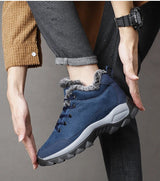 Men’s Thick Sole Winter Ankle Boots | Men's Snow Boots by Anwer Fancy | Worldwide Shipping