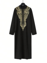 Men’s Traditional Muslim Embroidered Robe | by Anwer Fancy | Worldwide Shipping