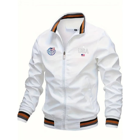 Men’s USA Graphic Varsity Jacket | Men's Jackets &Coats by Anwer Fancy | Worldwide Shipping