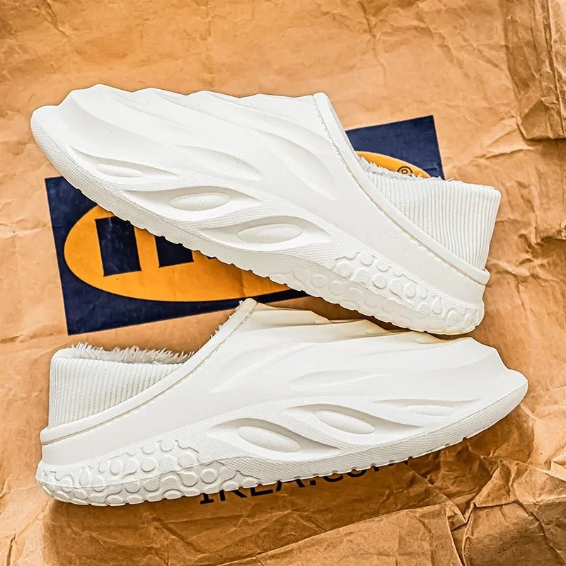 Men’s Velvet - Lined Waterproof Slippers | by Anwer Fancy | Worldwide Shipping