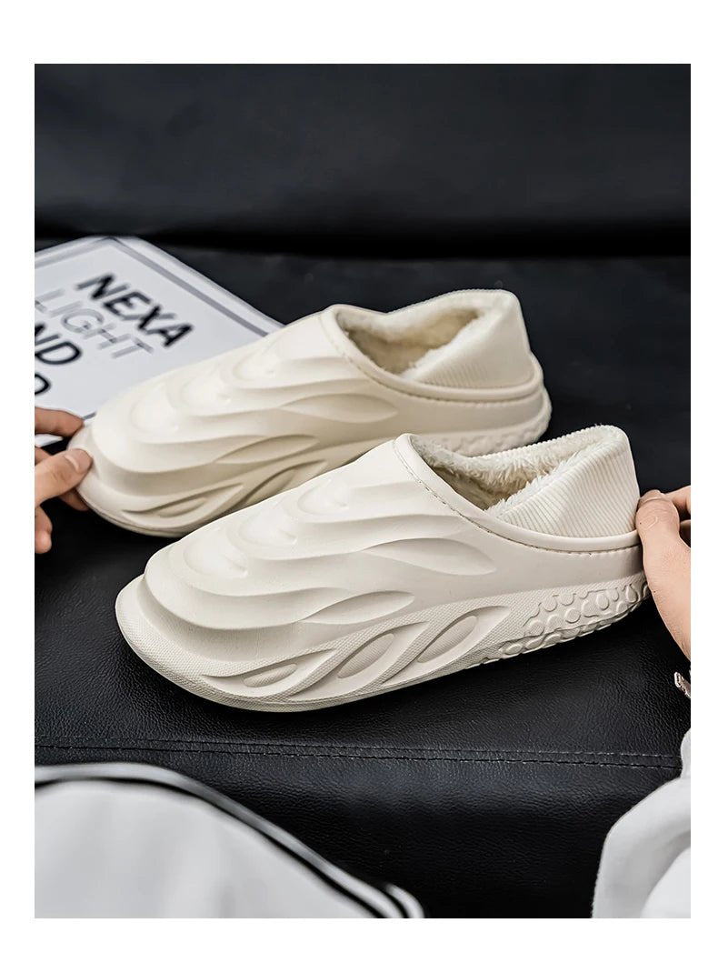 Men’s Velvet - Lined Waterproof Slippers | by Anwer Fancy | Worldwide Shipping