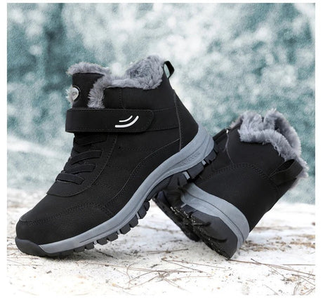 Men’s Warm Fur Platform Snow Boots | Men's Snow Boots by Anwer Fancy | Worldwide Shipping