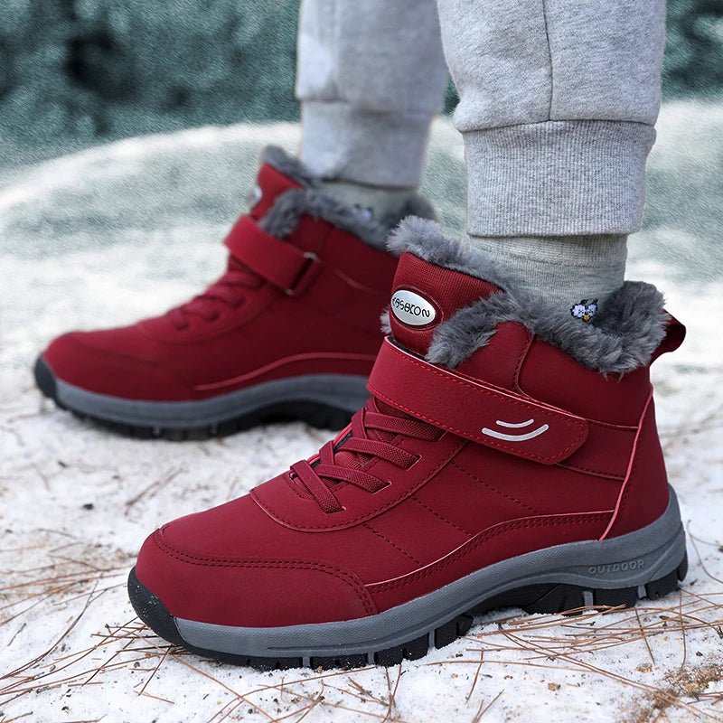 Men’s Warm Fur Platform Snow Boots | Men's Snow Boots by Anwer Fancy | Worldwide Shipping