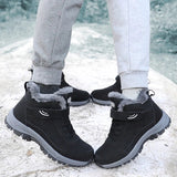 Men’s Warm Fur Platform Snow Boots | Men's Snow Boots by Anwer Fancy | Worldwide Shipping
