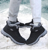 Men’s Warm Fur Platform Snow Boots | Men's Snow Boots by Anwer Fancy | Worldwide Shipping