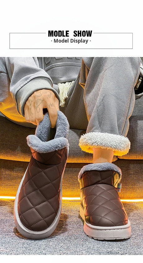 Men’s Waterproof Hiking Snow Boots | Men's Snow Boots by Anwer Fancy | Worldwide Shipping