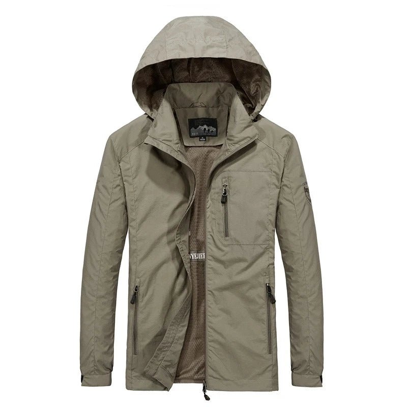 Men’s Waterproof Hooded Windbreaker | Men's Jackets &Coats by Anwer Fancy | Worldwide Shipping