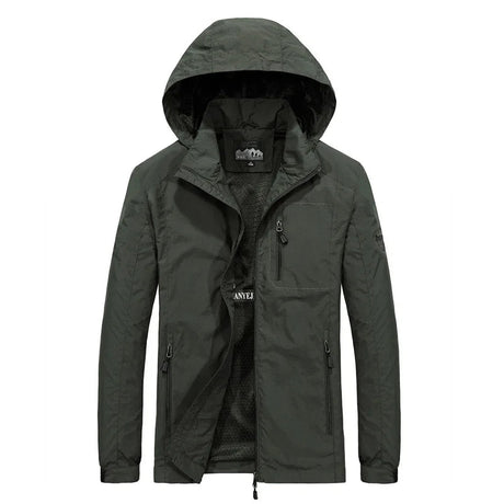 Men’s Waterproof Hooded Windbreaker | Men's Jackets &Coats by Anwer Fancy | Worldwide Shipping