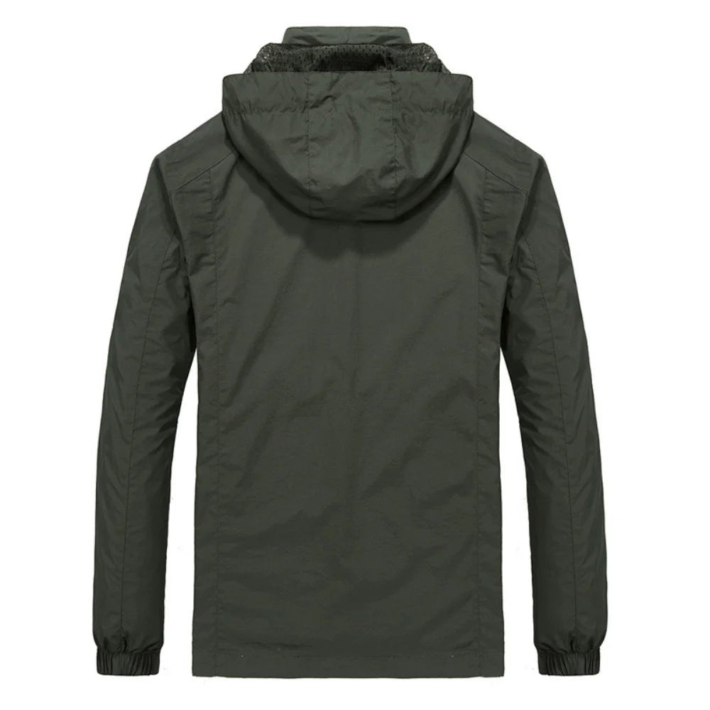 Men’s Waterproof Hooded Windbreaker | Men's Jackets &Coats by Anwer Fancy | Worldwide Shipping
