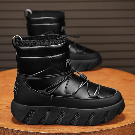 Men’s Waterproof Plush Winter Boots | Men's Snow Boots by Anwer Fancy | Worldwide Shipping