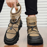 Men’s Waterproof Plush Winter Boots | Men's Snow Boots by Anwer Fancy | Worldwide Shipping