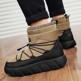 Men’s Waterproof Plush Winter Boots | Men's Snow Boots by Anwer Fancy | Worldwide Shipping