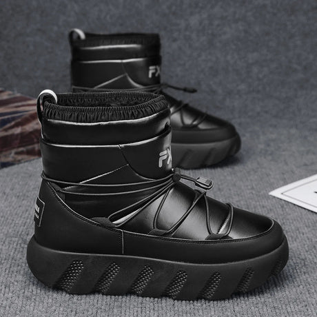 Men’s Waterproof Plush Winter Boots | Men's Snow Boots by Anwer Fancy | Worldwide Shipping